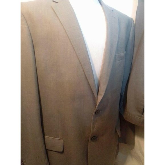 ANGELO ROSSI GREY MEN'S 2-pc SUIT Jacket / Pants E